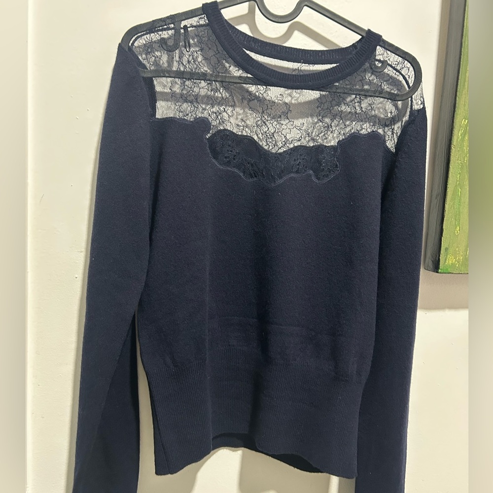 Valentino Navy Blue Knitwear